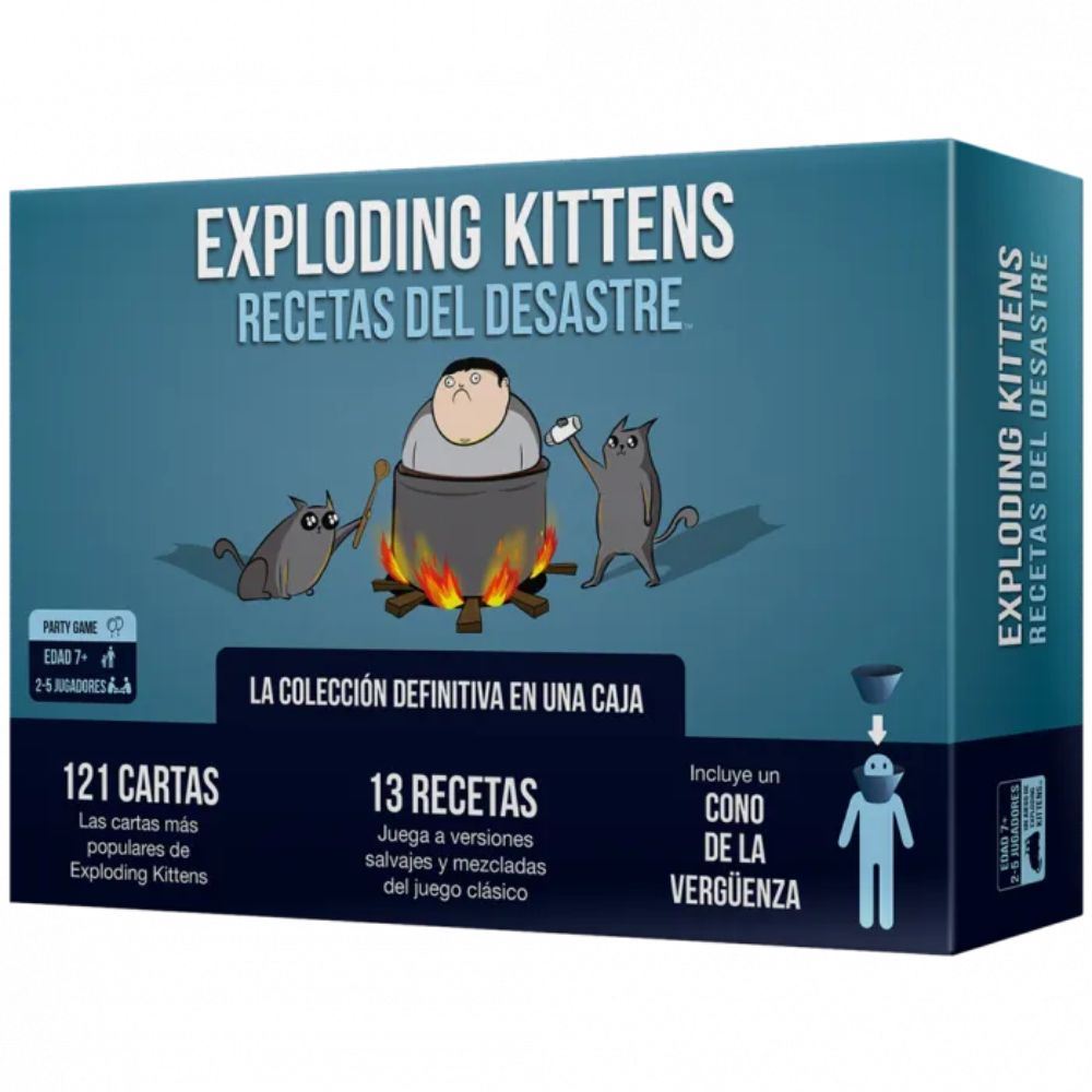 Exploding Kittens: Recetas Del Desastre - Juegos De Mesa